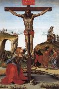 Luca Signorelli The Crucifixion with St.Mary Magdalen France oil painting artist